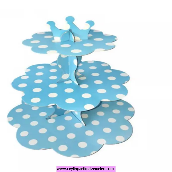 Benekli Cupcake Standı